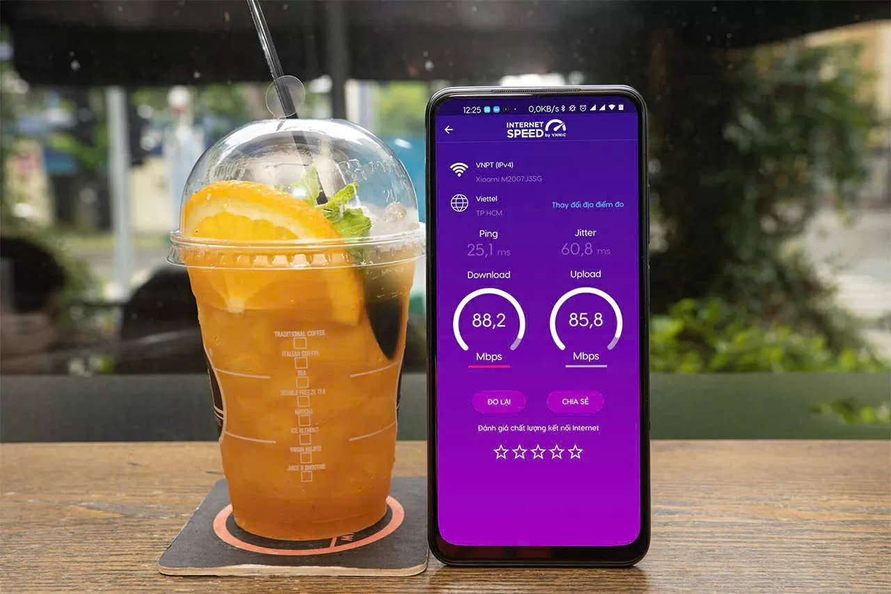 Kiểm tra kết nối của mạng internet.