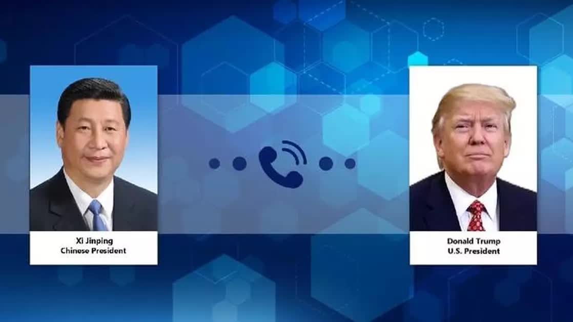 tong thong my dien dam voi chu tich trung quoc ong trump khen cuoc goi rat tot thong bao da dat duoc mot thoa thuan