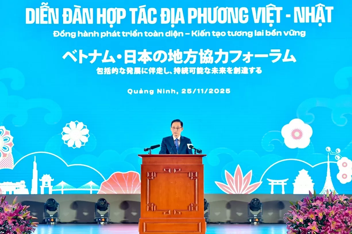 Thủ tướng Chính phủ Phạm Minh Chính dự Diễn đàn hợp tác địa phương Việt-Nhật; khơi dậy tinh thần ba cùng, hợp lực trí tuệ, làm việc nhiều hơn nữa Thủ tướng Chính phủ Phạm Minh Chính dự Diễn đàn hợp tác địa phương Việt-Nhật; khơi dậy tinh thần ba cùng, hợp lực trí tuệ, làm việc nhiều hơn nữa