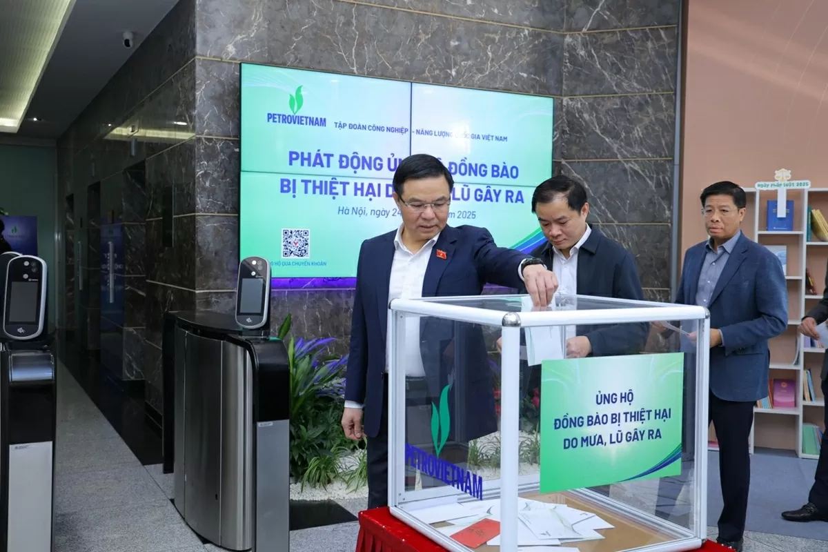 Ấm áp nghĩa tình PetroVietnam: Kịp thời tiếp sức miền Trung sau thiên tai