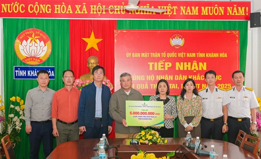 PetroVietnam phát huy nét đẹp văn hoá nghĩa tình ủng hộ đồng bào miền Trung, Tây Nguyên bị ảnh hưởng bởi mưa lũ