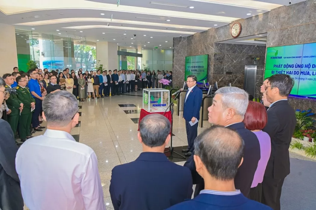 Ấm áp nghĩa tình PetroVietnam để kịp thời hỗ trợ các tỉnh miền Trung bị thiên tai
