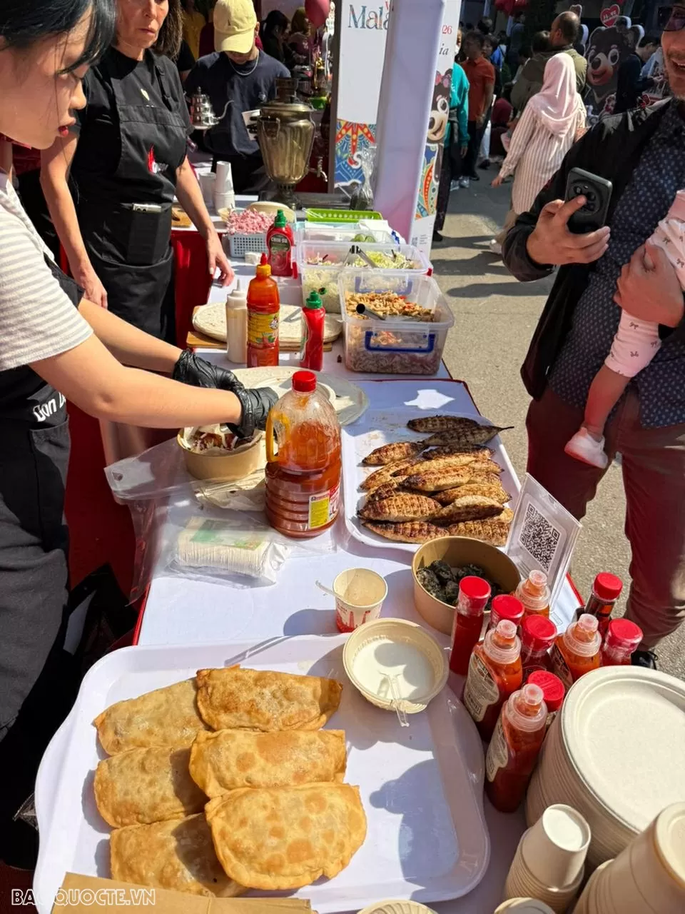 Đại sứ quán Azerbaijan tại Việt Nam tham dự Liên hoan Văn hóa ẩm thực quốc tế lần thứ 13