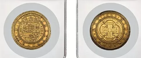 Đồng tiền vàng Tây Ban Nha từ năm 1609 phá kỷ lục châu Âu tại cuộc đấu giá Đồng tiền vàng Tây Ban Nha từ năm 1609 phá kỷ lục châu Âu tại cuộc đấu giá