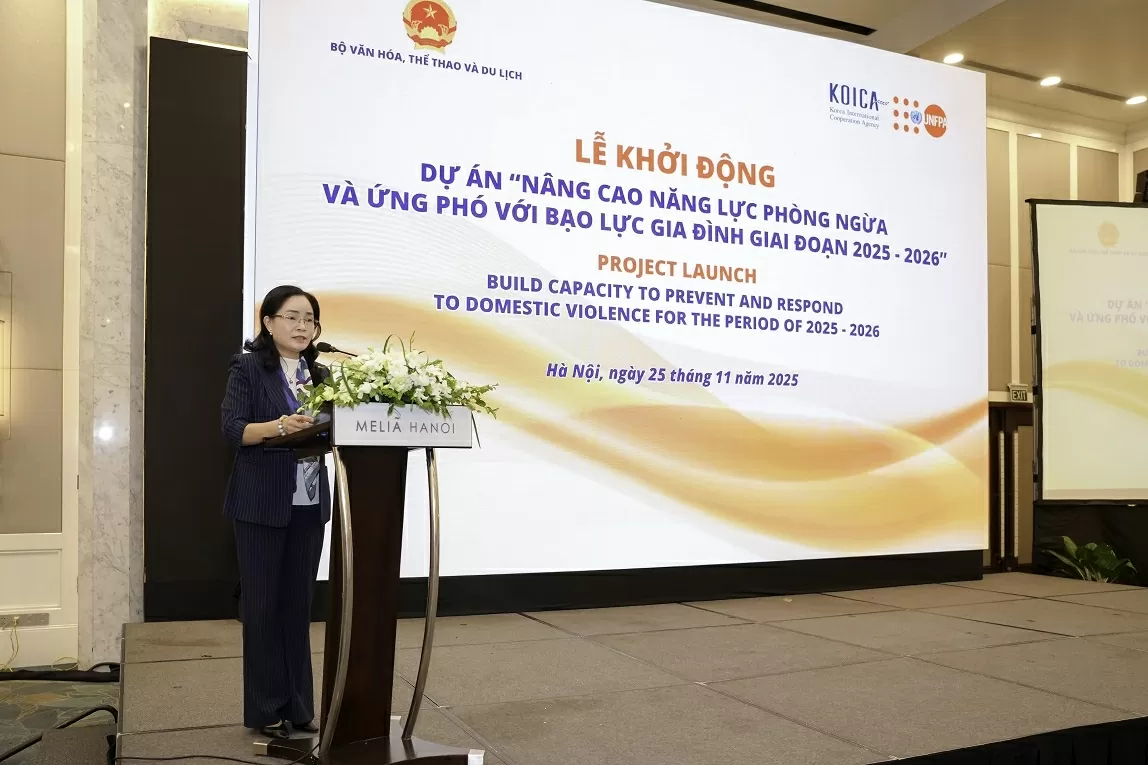 Việt Nam khởi động dự án nâng cao năng lực phòng ngừa và ứng phó với bạo lực gia đình trong kỷ nguyên số Việt Nam khởi động dự án nâng cao năng lực phòng ngừa và ứng phó với bạo lực gia đình trong kỷ nguyên số