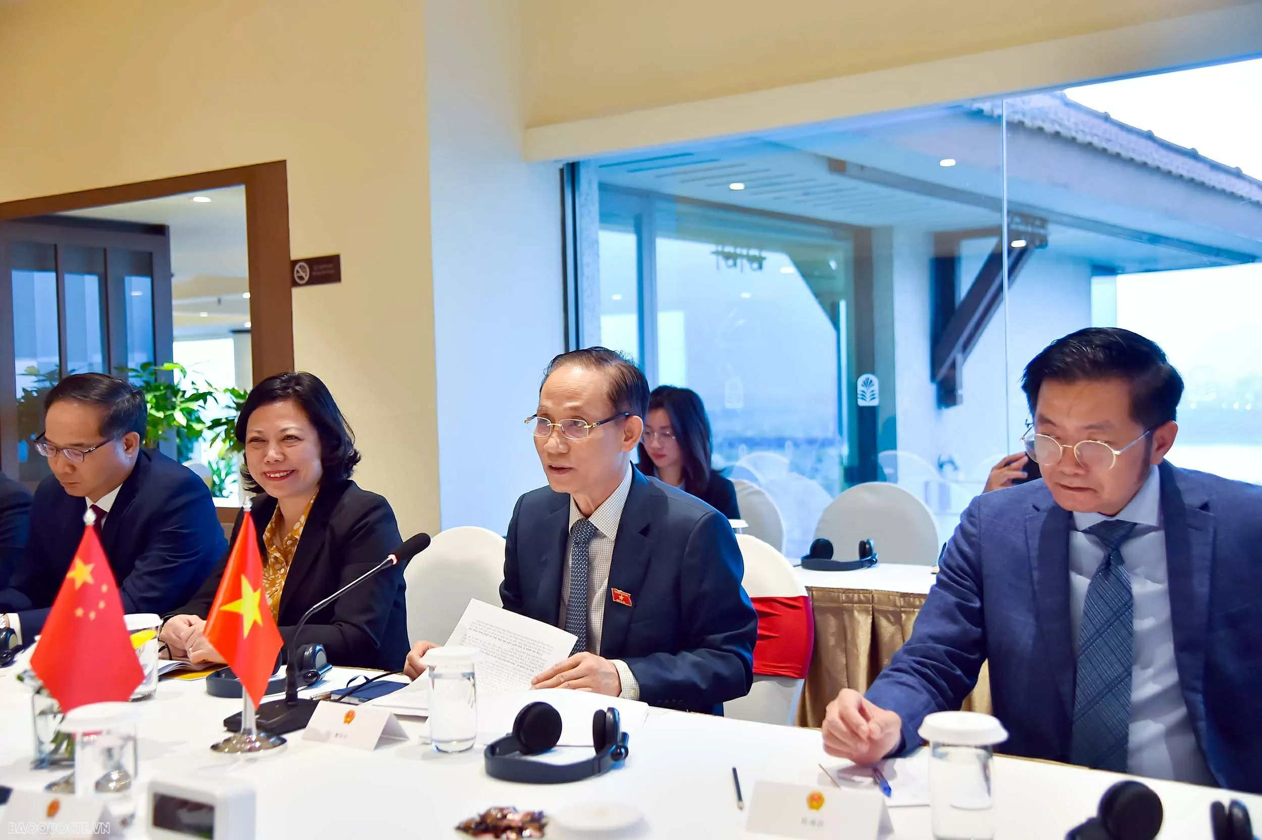 Bộ trưởng Ngoại giao Lê Hoài Trung hội đàm với Chủ tịch Khu tự trị Quảng Tây, Trung Quốc Bộ trưởng Ngoại giao Lê Hoài Trung hội đàm với Chủ tịch Khu tự trị Quảng Tây, Trung Quốc