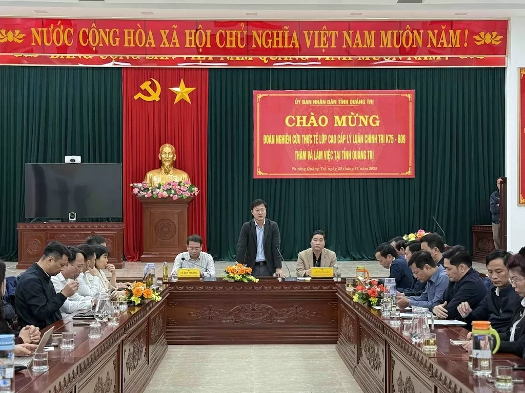 Hành trình học tập, tri ân và sẻ chia trên mảnh đất Quảng Trị anh hùng