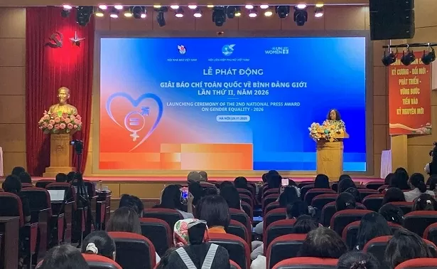 Phát động Giải báo chí toàn quốc về bình đẳng giới lần thứ II, năm 2026 Phát động Giải báo chí toàn quốc về bình đẳng giới lần thứ II, năm 2026