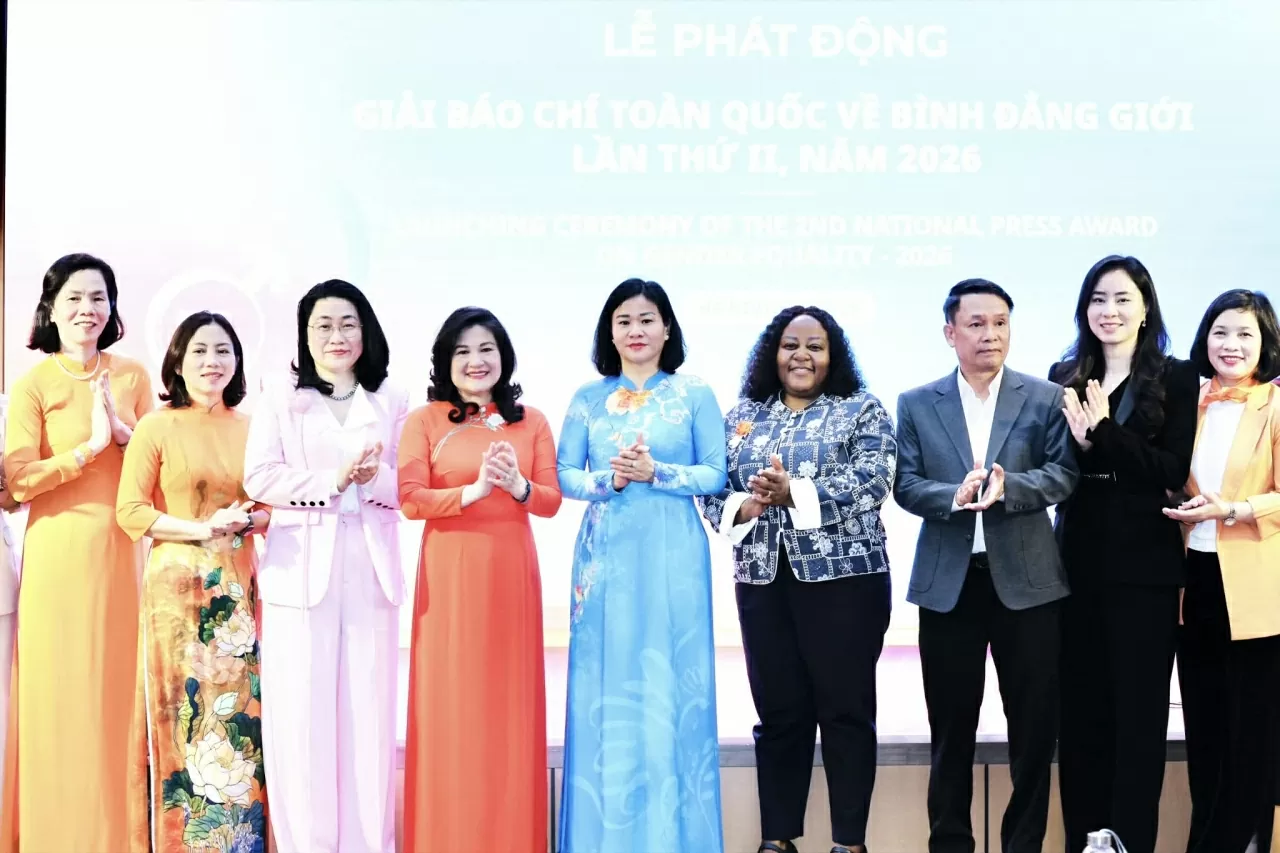 Phát động Giải báo chí toàn quốc về bình đẳng giới lần thứ II, năm 2026 Phát động Giải báo chí toàn quốc về bình đẳng giới lần thứ II, năm 2026