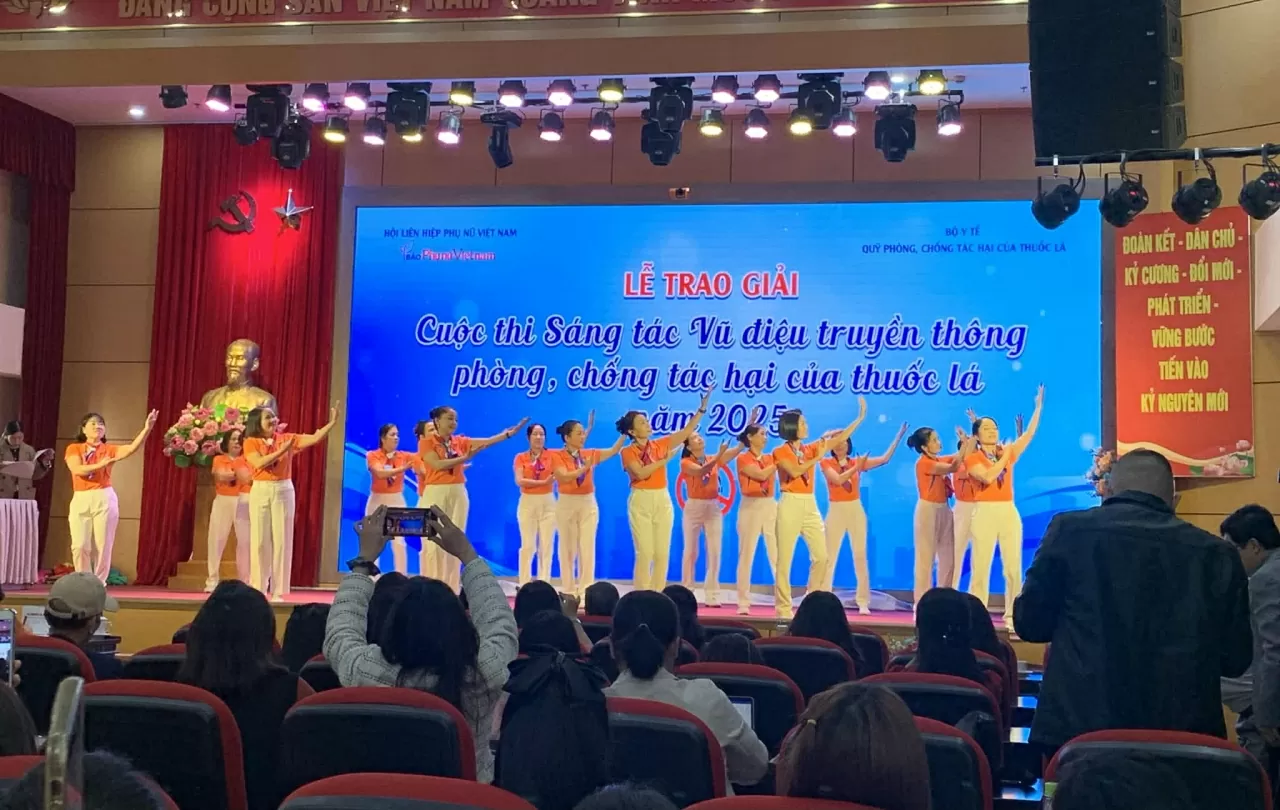 Lan tỏa những vũ điệu truyền thông sinh động về phòng, chống tác hại của thuốc lá