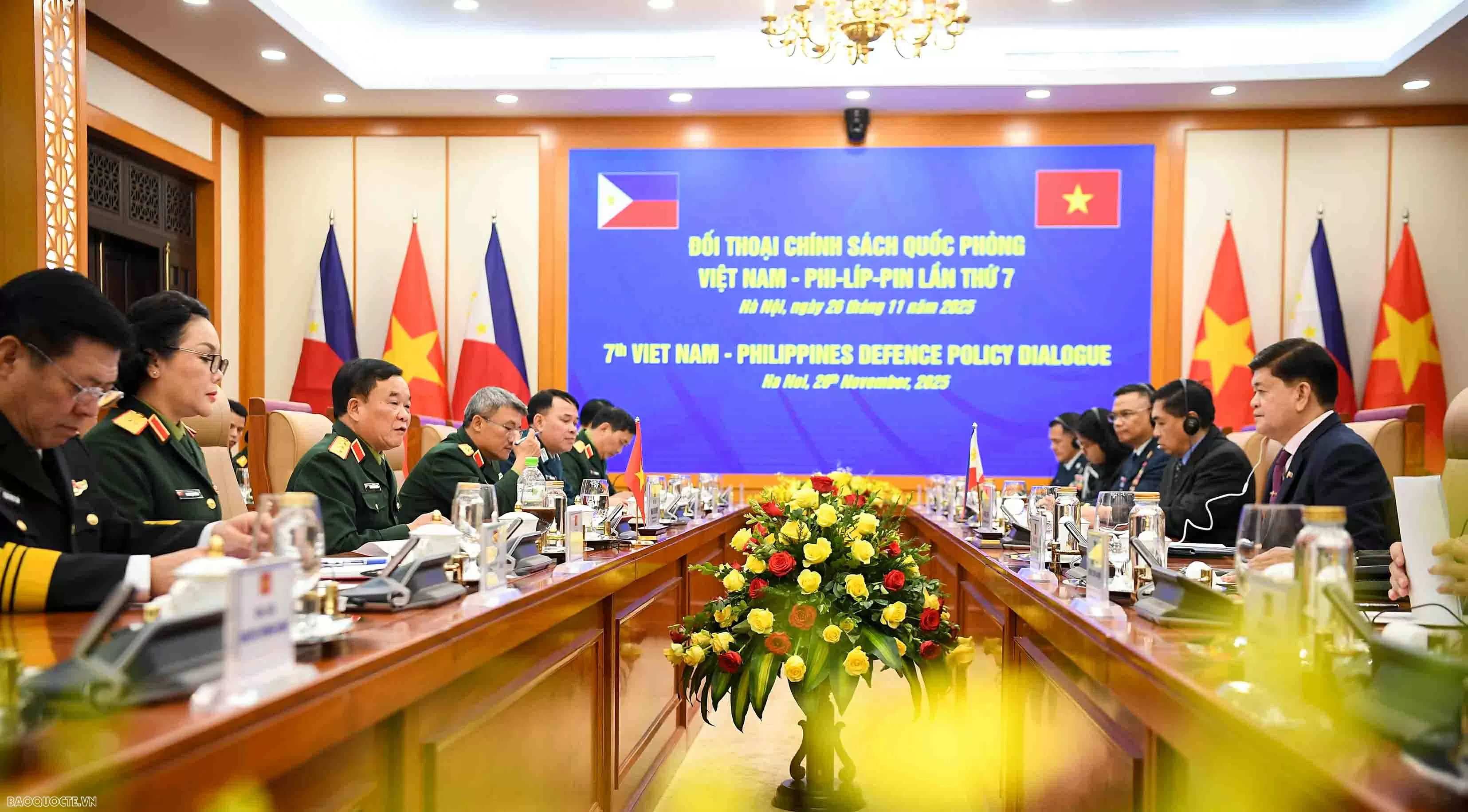 Đối thoại Chính sách quốc phòng Việt Nam - Philippines lần thứ 7. (Ảnh: Hoàng Hồng)