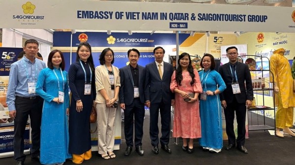 Lan tỏa hình ảnh Việt Nam thân thiện, an toàn, giàu bản sắc tại Hội chợ du lịch quốc tế Qatar Travel Mart 2025