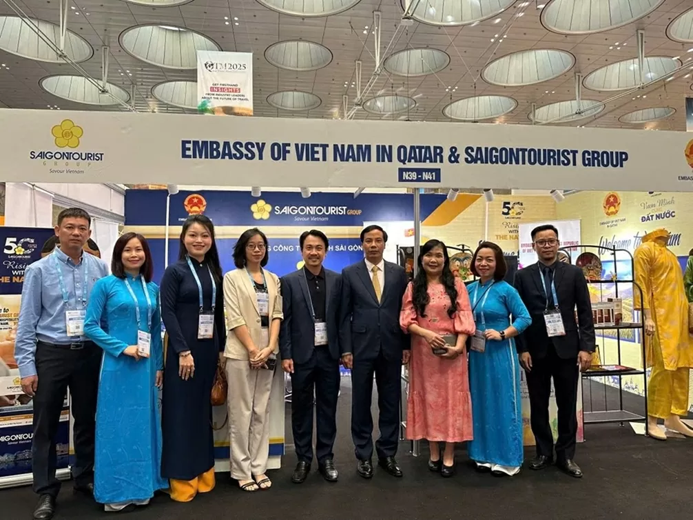 Việt Nam tham gia Hội chợi du lịch quốc tế Qatar Travel Mart 2025 Việt Nam tham gia Hội chợi du lịch quốc tế Qatar Travel Mart 2025