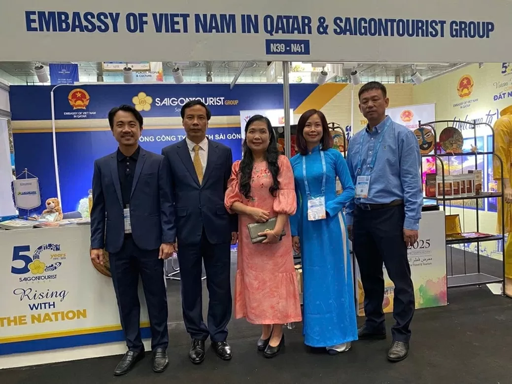 Việt Nam tham gia Hội chợi du lịch quốc tế Qatar Travel Mart 2025 Việt Nam tham gia Hội chợi du lịch quốc tế Qatar Travel Mart 2025