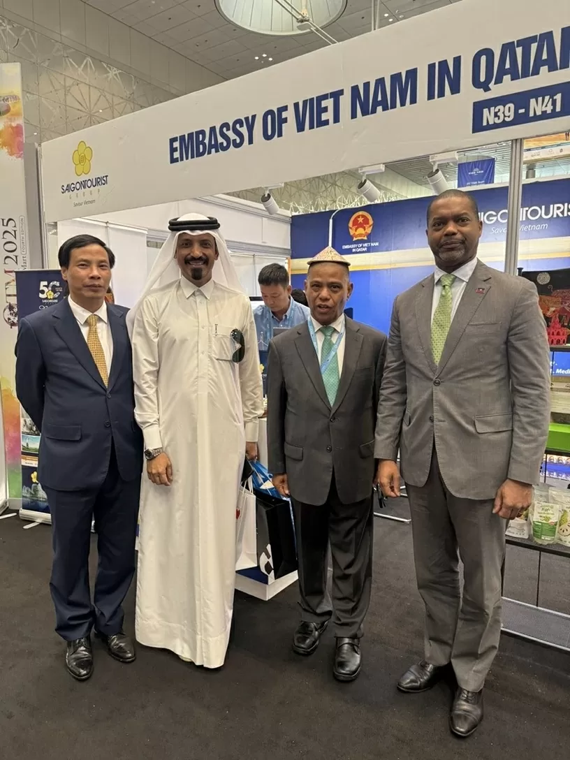 Việt Nam tham gia Hội chợi du lịch quốc tế Qatar Travel Mart 2025 Việt Nam tham gia Hội chợi du lịch quốc tế Qatar Travel Mart 2025