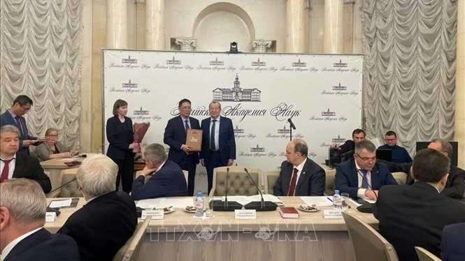 Việt Nam có thêm đại diện thứ tư được vinh danh trong đội ngũ Viện Hàn lâm Khoa học Nga