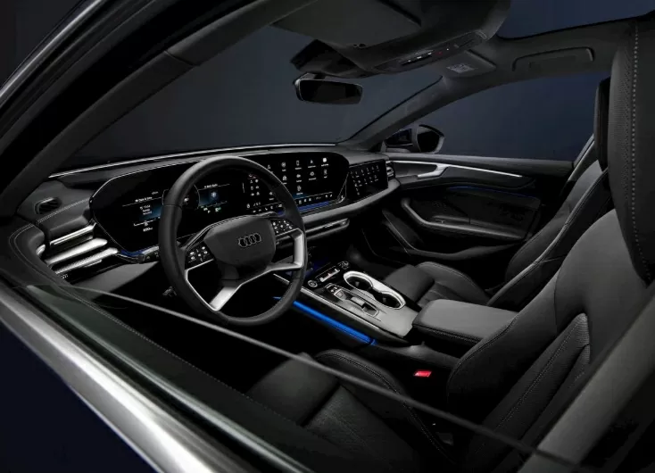 Bên trong khoang cabin, A6 2026 được làm mới theo hướng số hóa toàn diện. Bên trong khoang cabin, A6 2026 được làm mới theo hướng số hóa toàn diện.