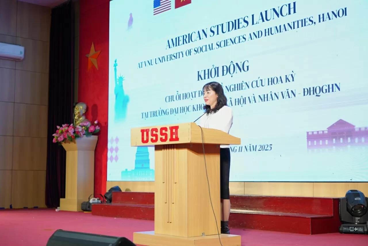 Khởi động chuỗi sự kiện Hoa Kỳ học và cuộc thi Exploring America 250 tại Trường Đại học Khoa học xã hội và nhân văn