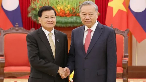 Việt Nam gửi điện mừng 71 năm thành lập Đảng Nhân dân Cách mạng Lào