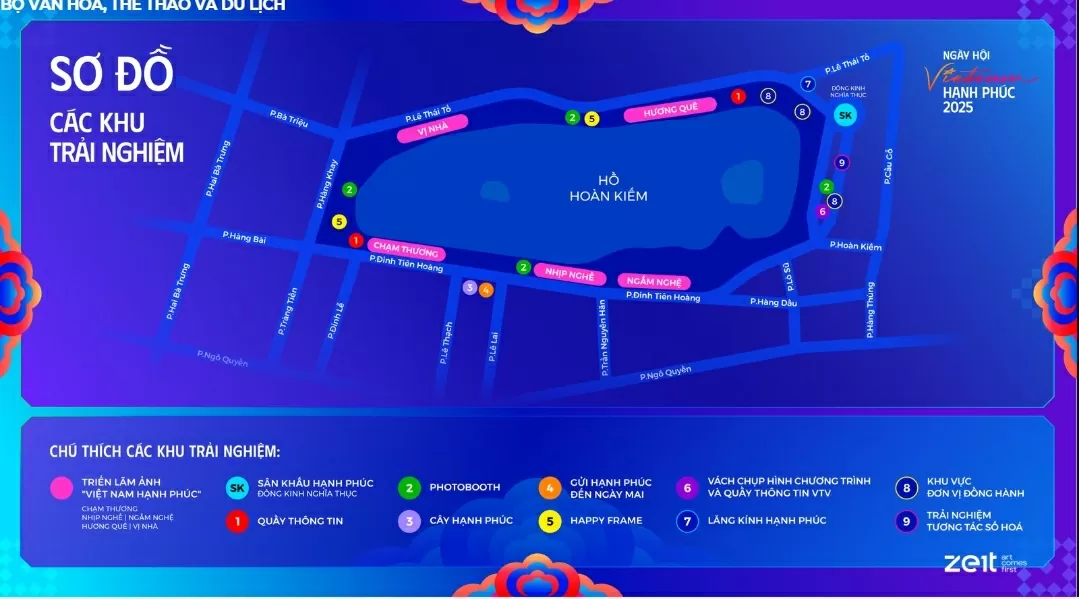 Ngày hội Việt Nam Hạnh phúc: Con đường Hạnh phúc - Hành trình của 13 nhịp cảm xúc Ngày hội Việt Nam Hạnh phúc: Con đường Hạnh phúc - Hành trình của 13 nhịp cảm xúc