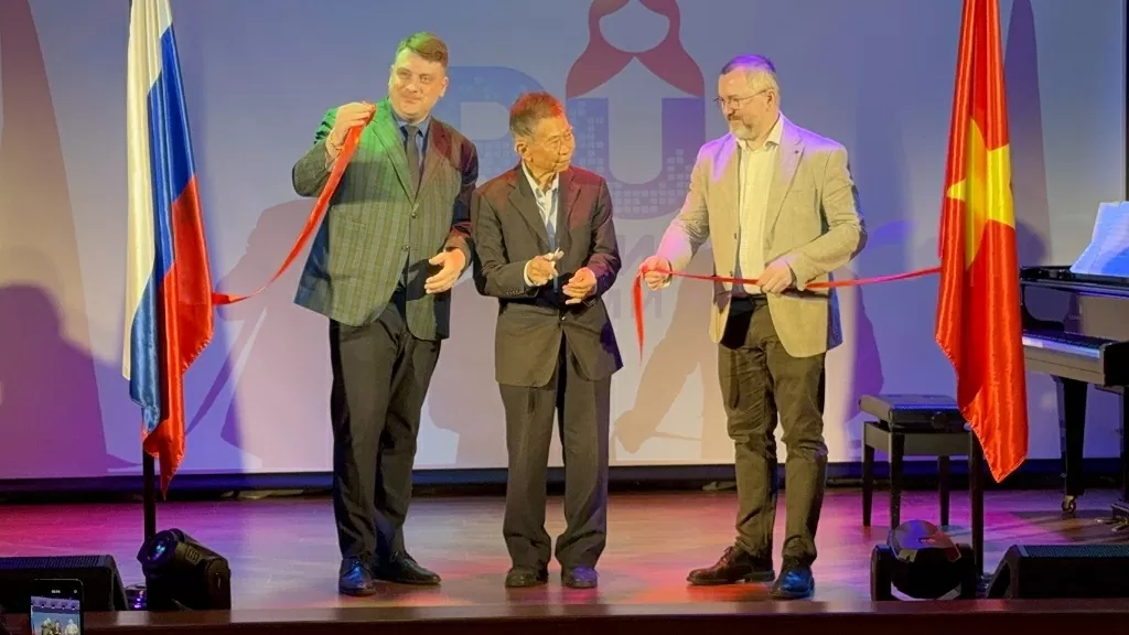 Khánh thành Phòng hòa nhạc tại Trung tâm Khoa học và Văn hóa Nga