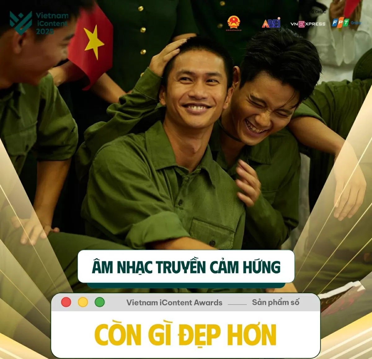 Bài hát Vietnam iContent Awards 2025: Tôn vinh âm nhạc truyền cảm hứng