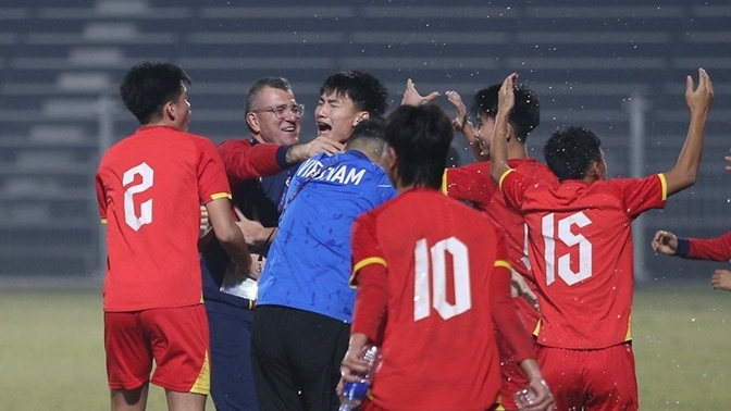 U17 Việt Nam đạt thành tích tốt tại vòng loại giải châu Á 2026
