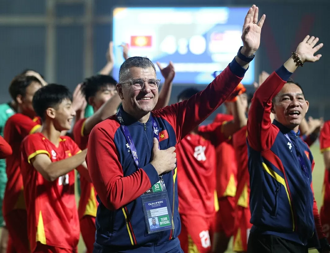 U17 Việt Nam có thành tích tốt nhất vòng loại U17 châu Á 2026