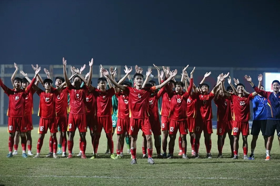U17 Việt Nam có thành tích tốt nhất vòng loại U17 châu Á 2026
