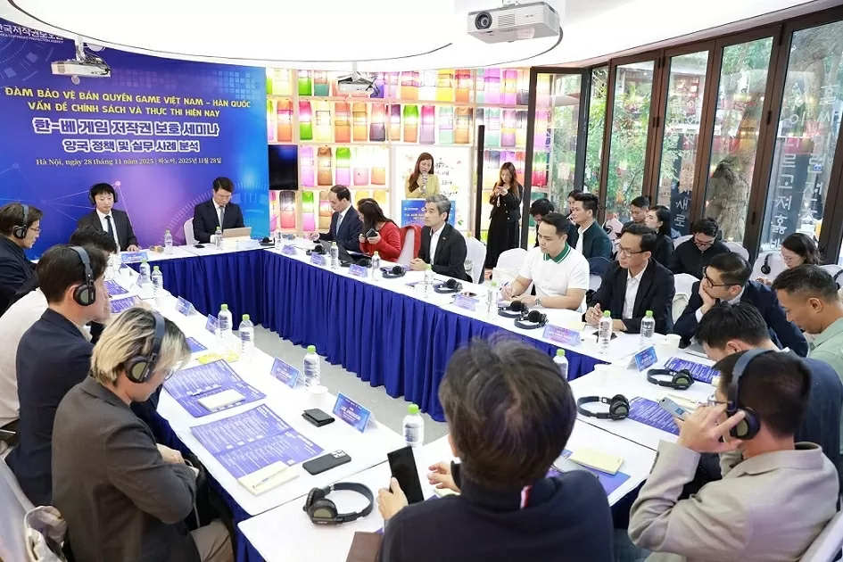 Tổ chức thành công chương trình Tuần lễ Games Hàn Quốc 2025 Tổ chức thành công chương trình Tuần lễ Games Hàn Quốc 2025