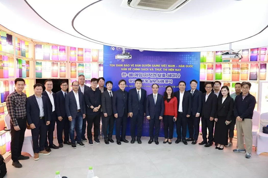 Tổ chức thành công chương trình Tuần lễ Games Hàn Quốc 2025 Tổ chức thành công chương trình Tuần lễ Games Hàn Quốc 2025