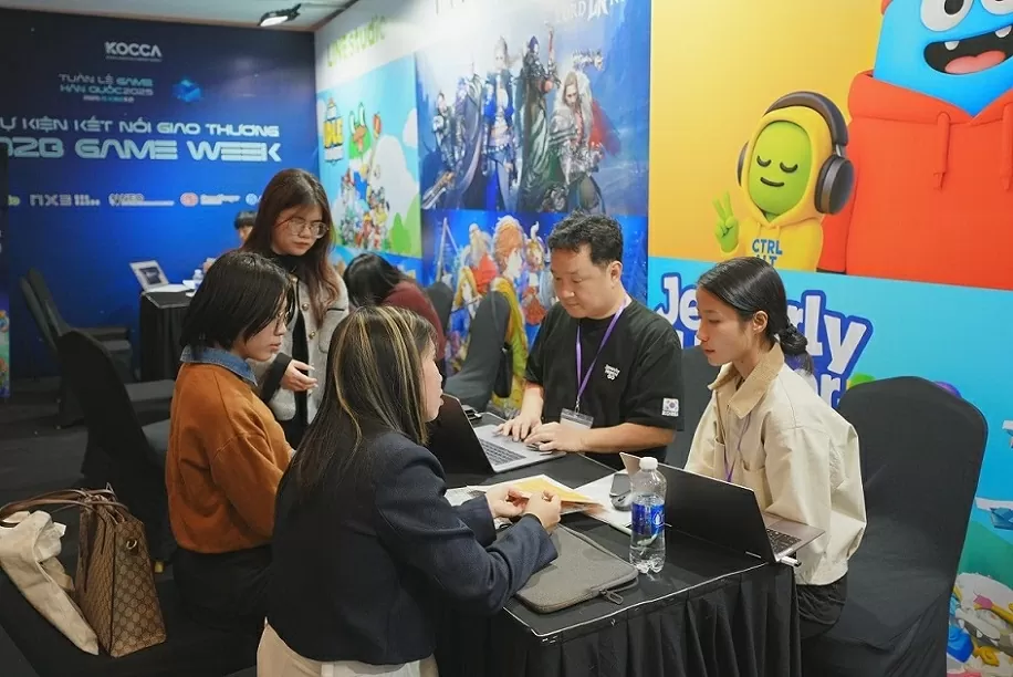 Tổ chức thành công chương trình Tuần lễ Games Hàn Quốc 2025