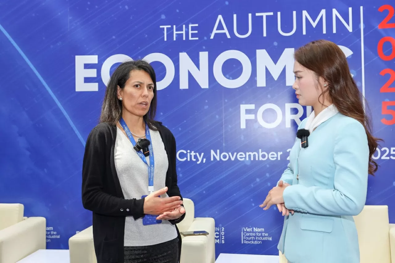 TS. Lina Landinez - Giám đốc Hội đồng kiểm định các trường đại học khởi nghiệp và gắn kết (ACEEU). (Ảnh: Sỹ Điều)