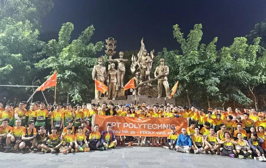 FPT Polytechnic lập kỷ lục tại giải chạy VnExpress Marathon: Hình ảnh năng động của giáo dục nghề nghiệp Việt Nam FPT Polytechnic lập kỷ lục tại giải chạy VnExpress Marathon: Hình ảnh năng động của giáo dục nghề nghiệp Việt Nam