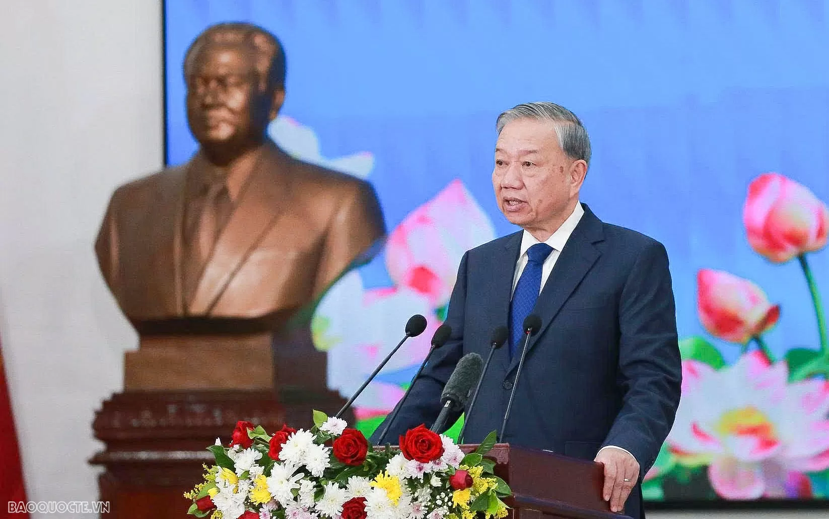 Phát biểu của Tổng Bí thư tại Học viện Chính trị và Hành chính Quốc gia Lào Phát biểu của Tổng Bí thư tại Học viện Chính trị và Hành chính Quốc gia Lào