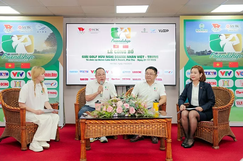 Cầu nối doanh nhân Việt – Trung: Khi swing trên green mở ra hành lang hợp tác