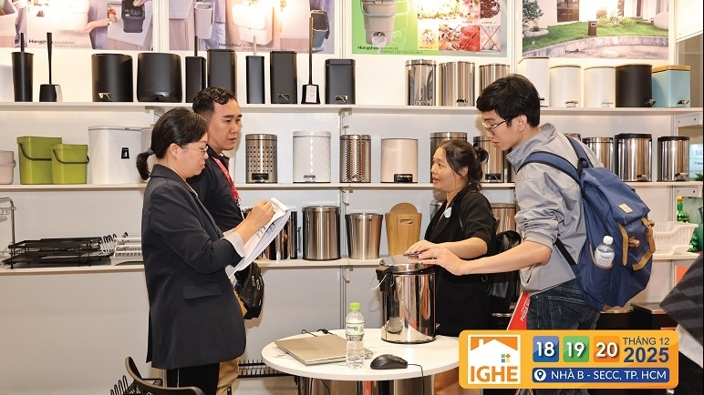 Nhiều thương hiệu quốc tế tham dự Triển lãm quốc tế đồ gia dụng và quà tặng Việt Nam (IGHE)