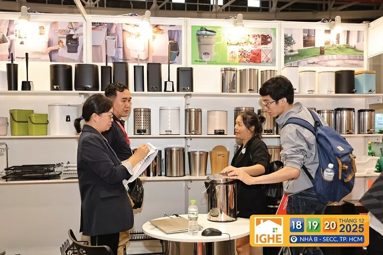 Nhiều thương hiệu quốc tế tham dự Triển lãm quốc tế Đồ gia dụng và Quà tặng Việt Nam (IGHE) Nhiều thương hiệu quốc tế tham dự Triển lãm quốc tế đồ gia dụng và quà tặng Việt Nam (IGHE)
