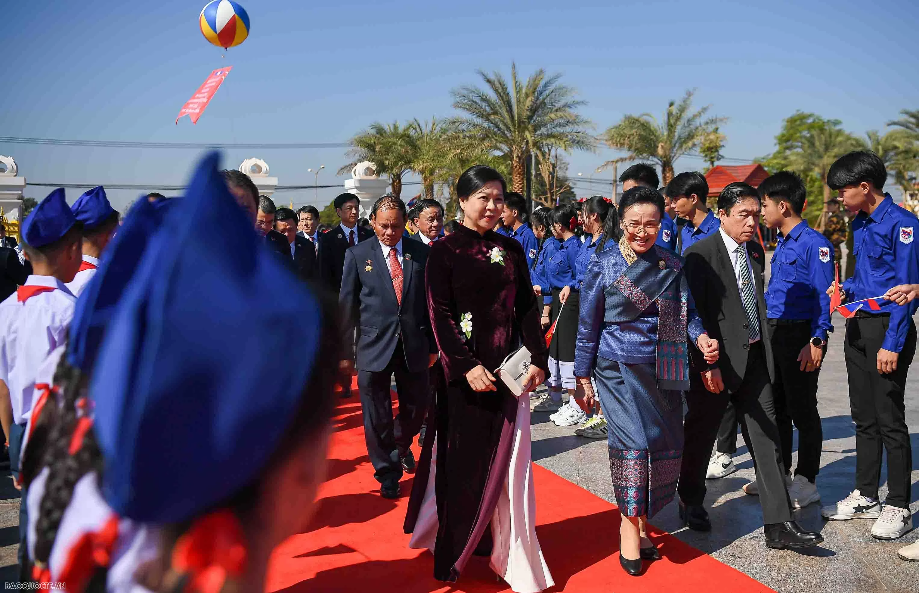 Khánh thành Công viên Hữu nghị Việt-Lào Khánh thành Công viên Hữu nghị Việt-Lào