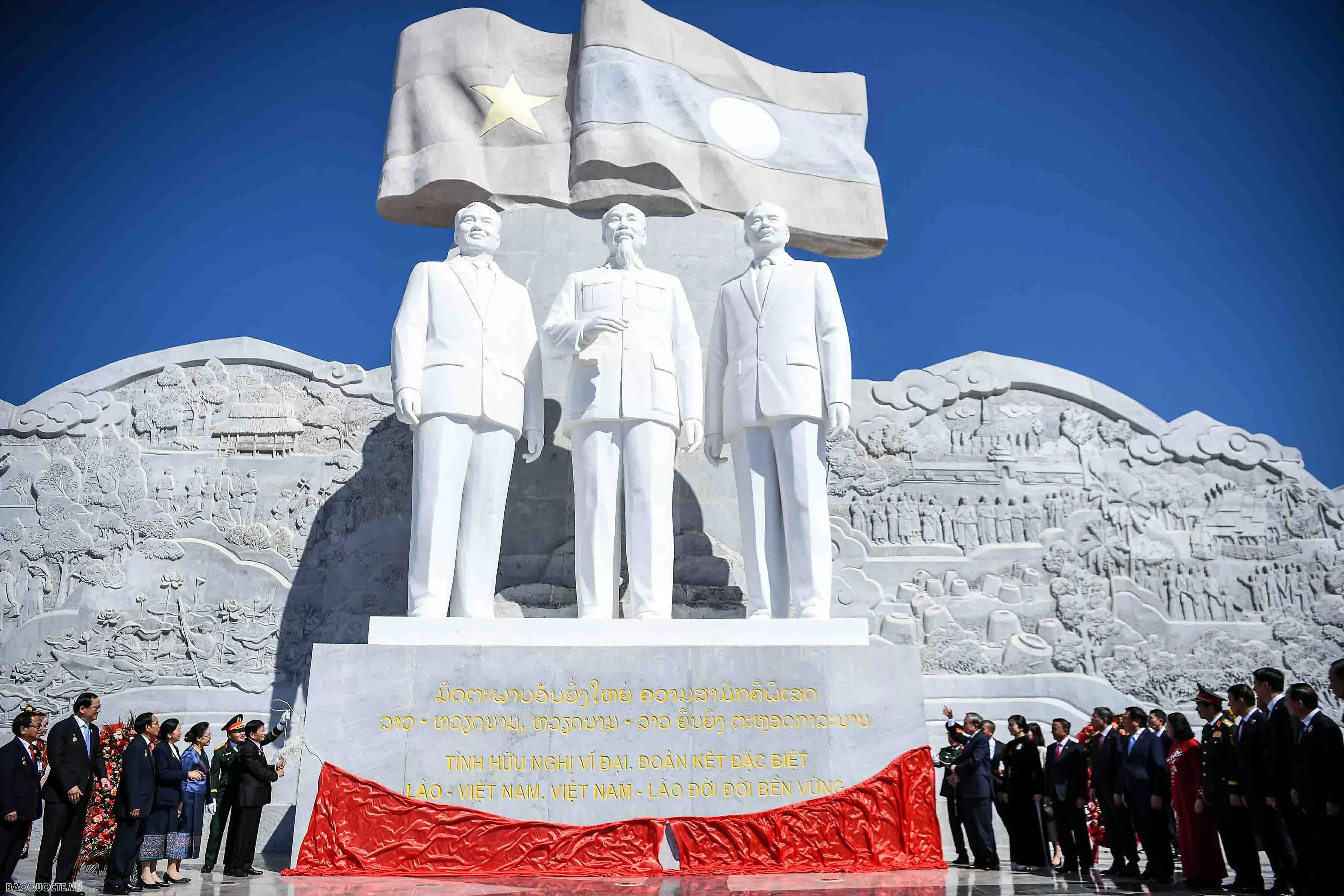 Khánh thành Công viên Hữu nghị Việt-Lào Khánh thành Công viên Hữu nghị Việt-Lào