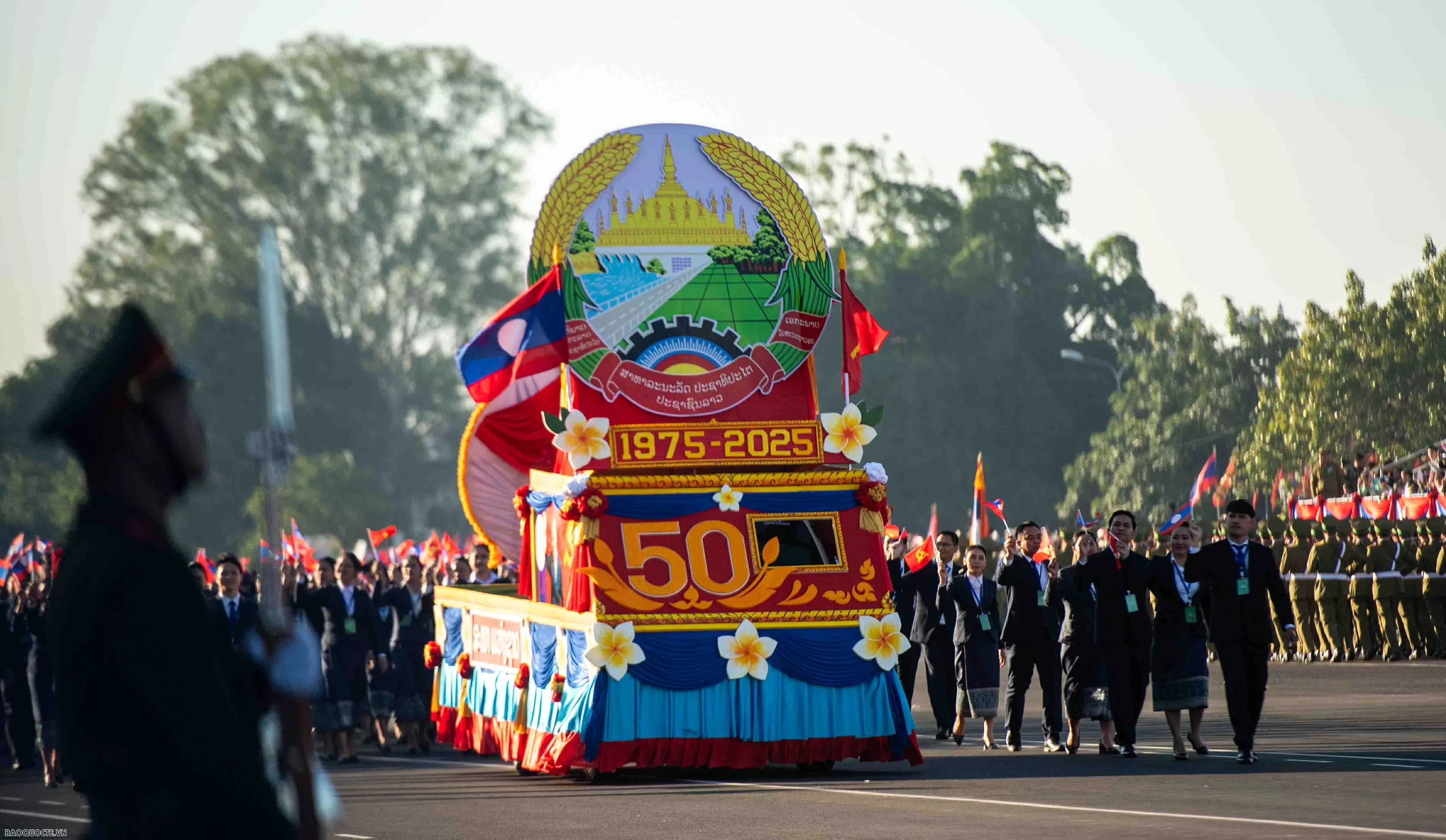 Tổng Bí thư Tô Lâm và Phu nhân dự Lễ kỷ niệm 50 năm Quốc khánh Lào