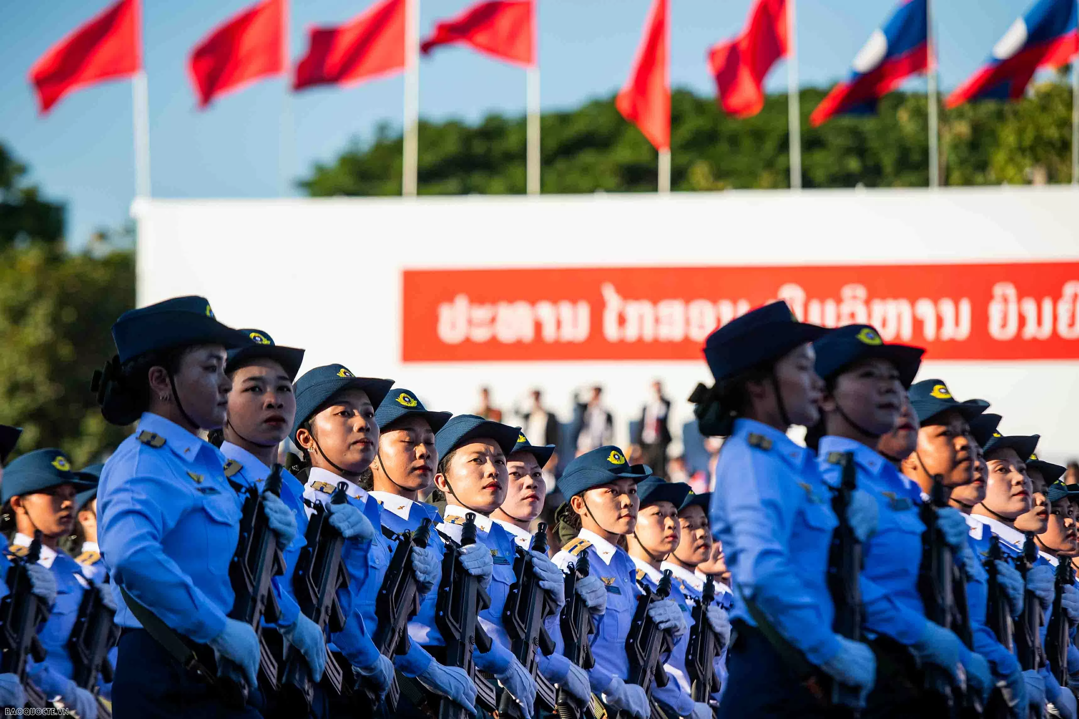 Tổng Bí thư Tô Lâm và Phu nhân dự Lễ kỷ niệm 50 năm Quốc khánh Lào