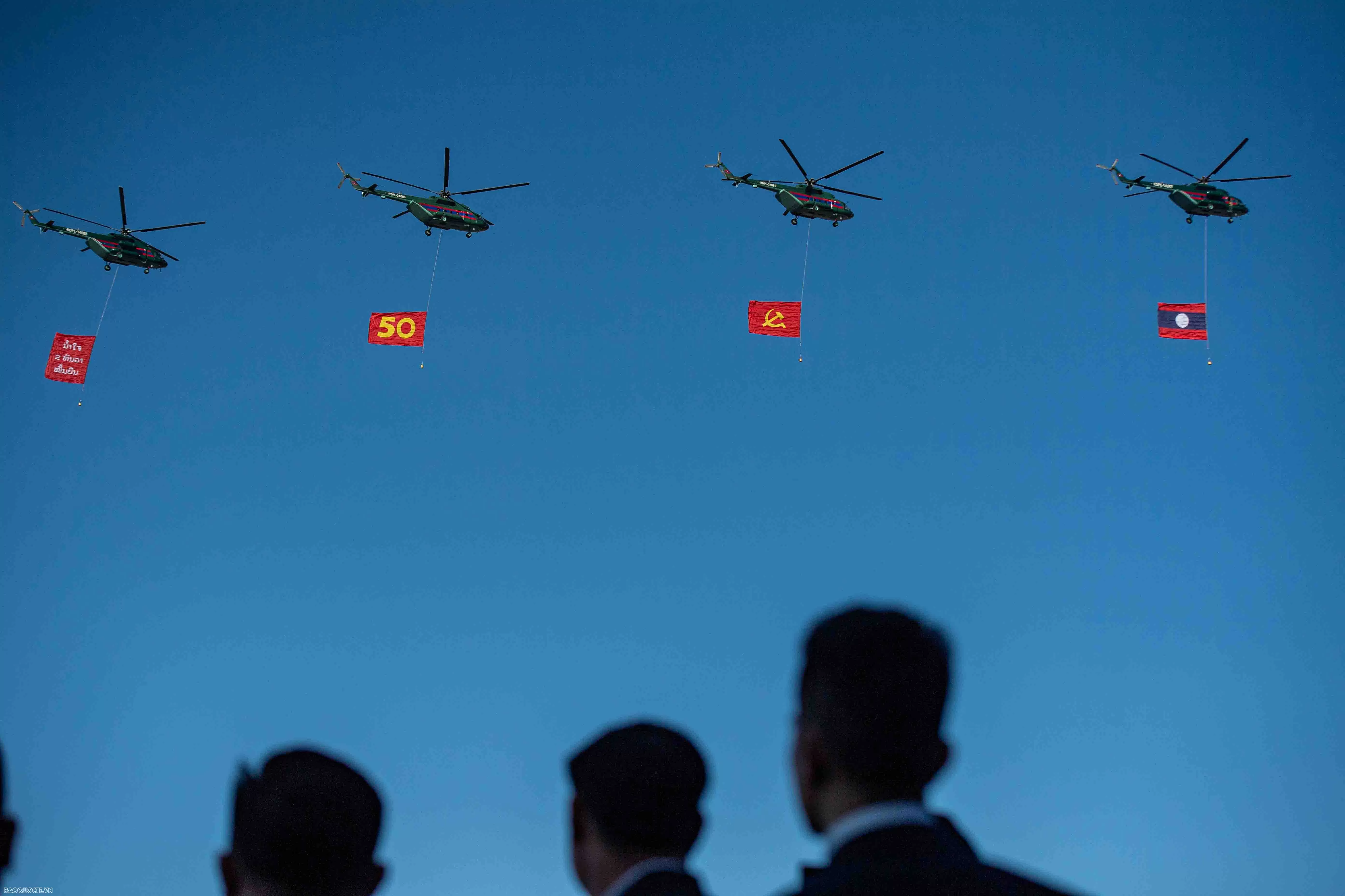 Tổng Bí thư Tô Lâm và Phu nhân dự Lễ kỷ niệm 50 năm Quốc khánh Lào