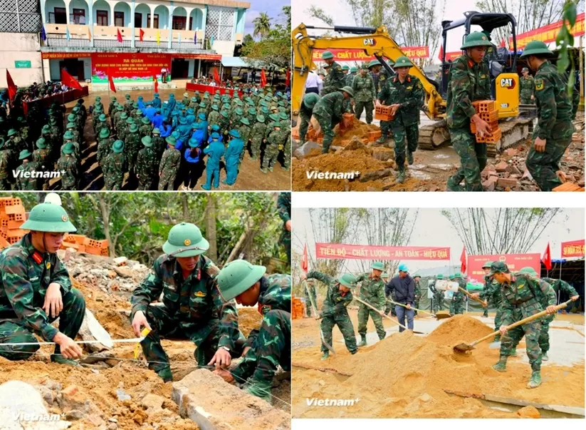 Chiến dịch Quang Trung khởi động thần tốc: Không để người dân thiếu mái nhà đón Tết, Quân khu 5 tổng lực xuất quân Chiến dịch Quang Trung khởi động thần tốc: Không để người dân thiếu mái nhà đón Tết, Quân khu 5 tổng lực xuất quân