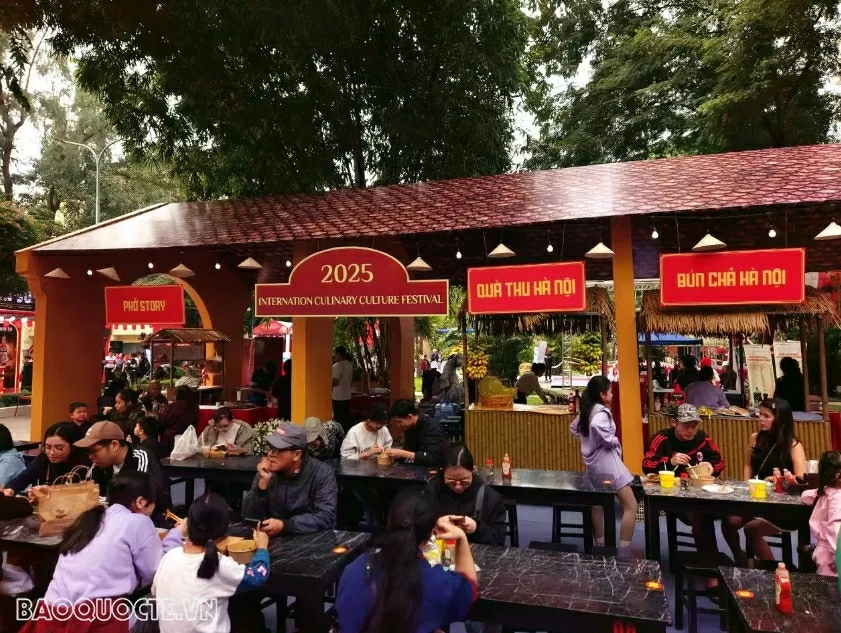 Nhìn lại sắc màu ẩm thực các nước tại Liên hoan Văn hoá ẩm thực quốc tế 2025