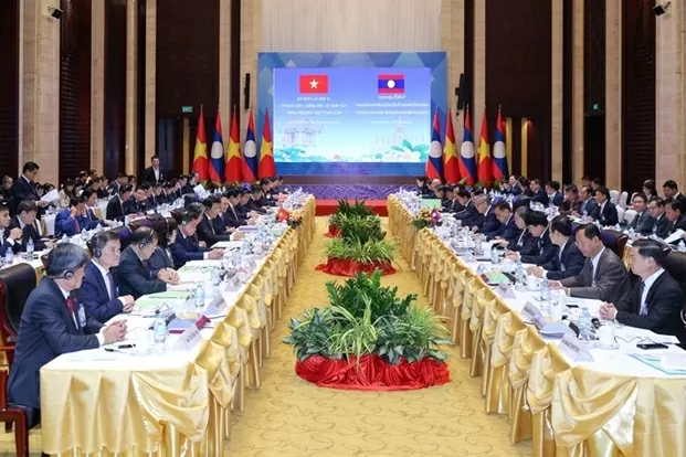 Thứ trưởng Ngoại giao Nguyễn Mạnh Cường trả lời phỏng vấn nhân dịp Kỳ họp 48 Ủy ban liên chính phủ Việt Nam-Lào Thứ trưởng Ngoại giao Nguyễn Mạnh Cường trả lời phỏng vấn nhân dịp Kỳ họp 48 Ủy ban liên chính phủ Việt Nam-Lào