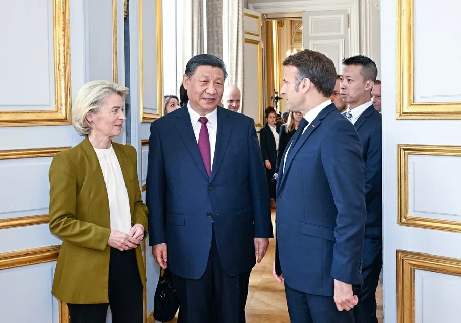 Giữa lúc quan hệ của châu Âu và Bắc Kinh đứng trước bước ngoặt, Tổng thống Pháp thăm cấp nhà nước tới Trung Quốc Giữa lúc quan hệ của châu Âu và Bắc Kinh đứng trước bước ngoặt, Tổng thống Pháp thăm cấp nhà nước tới Trung Quốc