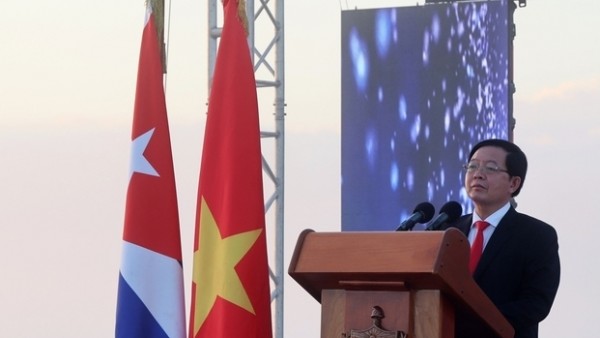 Phó Thủ tướng Hồ Quốc Dũng tham dự Lễ kỷ niệm 65 năm thiết lập quan hệ Ngoại giao Việt Nam-Cuba