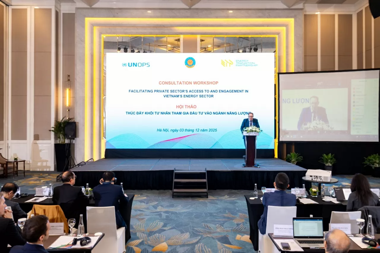 Thúc đẩy sự tham gia của khu vực tư nhân trong quá trình chuyển dịch năng lượng quốc gia