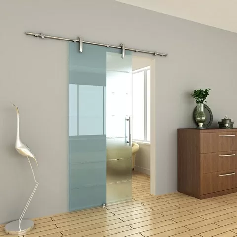 Mẫu cửa kính lùa 1 cánh.